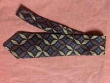 Men’s Very Nice LOOSEN UP By Superna 100% Italian SILK Made In The USA Tie