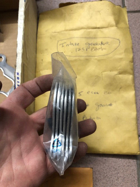 Maserati Biturbo gasket set with Weber carb rebuild kit and many exhaust valves