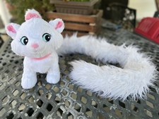 Disney Parks Aristocats 12  Marie Cat Plush W/ 45  Long Boa Tail Plush
