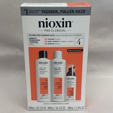 Nioxin Pro Clinical System 4 Haircare Set For Colored/Dry/Damaged Hair