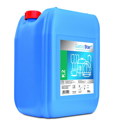 GASTRO STAR K2 Klarspüler 10 Liter bei Hartwasser Geeignet für Winterhalter