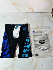 ARENA Men's Standard Performance Surfs Up Swim Jammer, Black/Black Multi size 22