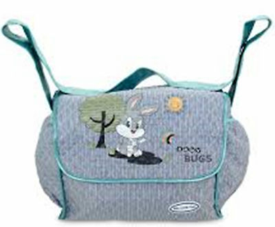 Baby Looney Tunes - groß, blau - Kinderwagentasche New Mamas - Größe: 37 x 26 x 17 cm