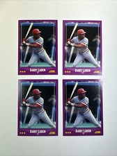 Barry Larkin Lot ~ Reds ~ 2nd Year ~ Hall Of Fame 🎖️Junk Wax Baseball🎖️