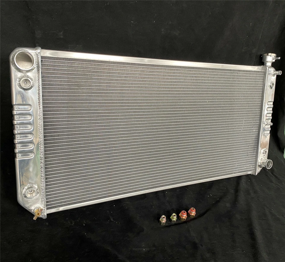 KKS 3 Row Radiator For 88-93 Chevy Gmc C/K 1500 2500 3500 Pickup V8 6.2 34" Core Foto 2 de 4