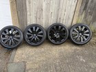 KIA SPORTAGE ALLOY WHEELS MK4 BLACK 2016 2022 GENUINE 19 INCH 52910 F1420