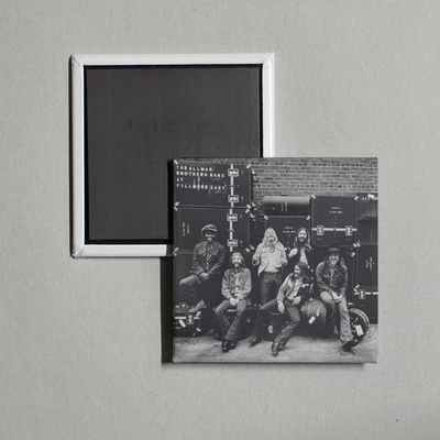 Allman Brothers Band - At Fillmore East Album Cover Locker Fridge Magnet