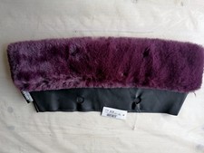 O bag MINI - BORDO PELLICCIA per Borse MINI - ECO PELLE - LAPIN R. BORDEAUX