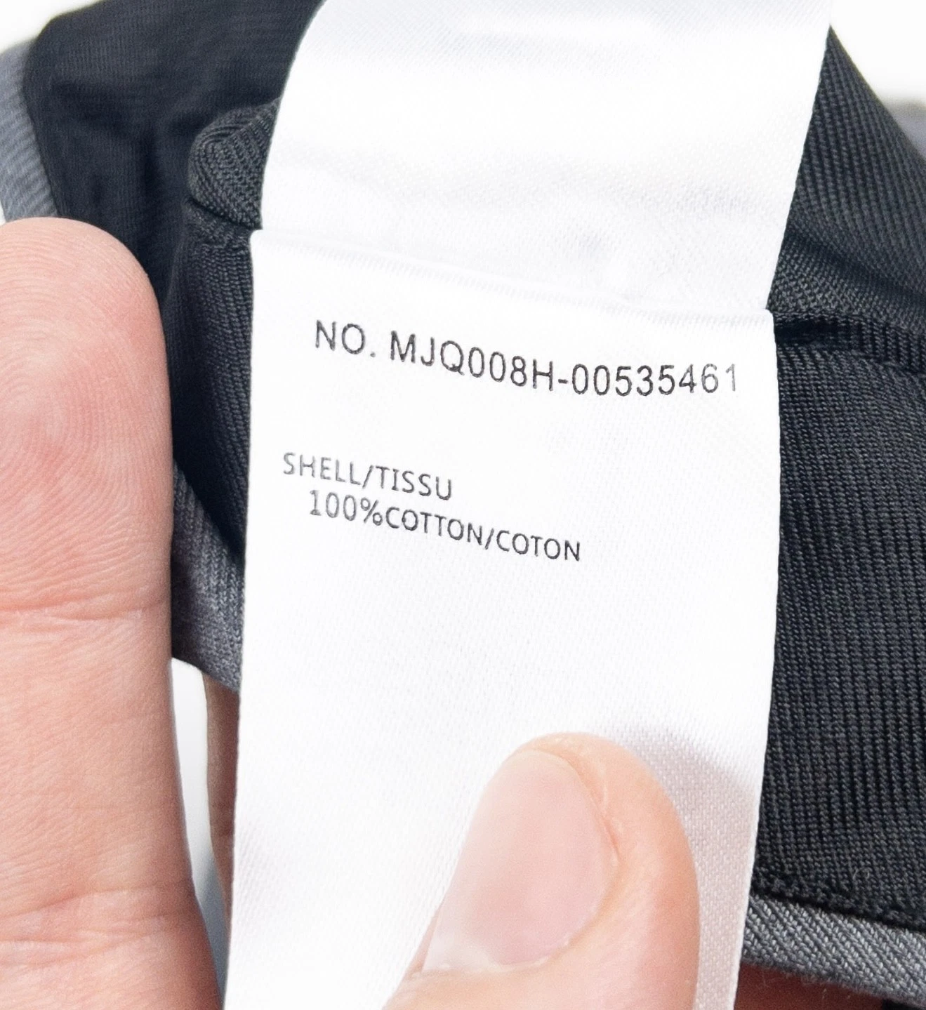 Thom Browne Pantaloni Uomo 5 (Vita 36) 4 Bar Pantaloni Grigio Giappone Schede Laterali Senza Orli