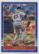 2019 Panini Donruss Highlights Blue 122/249 James Paxton #H4 eq1