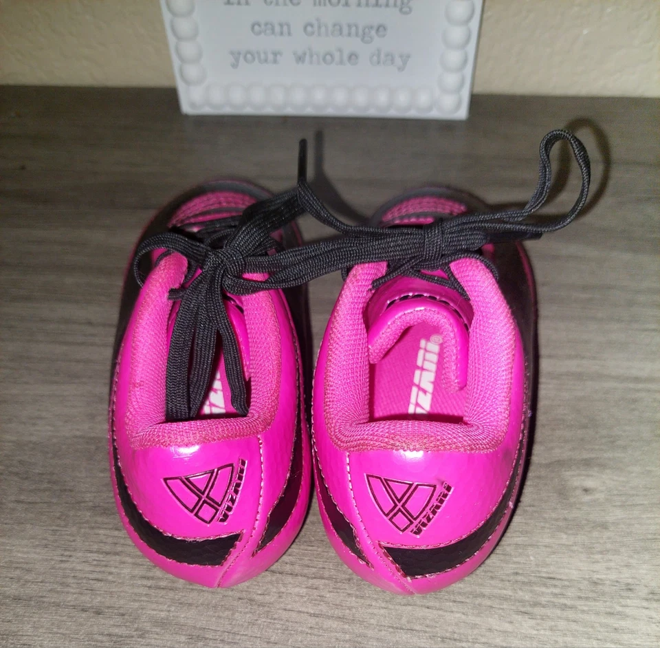 Vizari Infinity FG Pink Soccer Cleats Child  Size 8c -Girls - Image 2 of 4