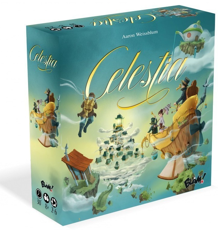 Jeux de société Celestia stratégie familiale ambiance et stop ou encore