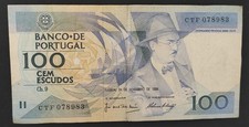 Portugal banknote of 100 Escudos from 11/24/1988 Pick-179f