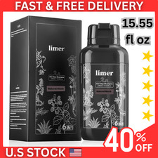 Hair Dye Shampoo Natural Black, 3 in 1 Hair Color for Gray Coverage Men and Wome