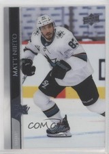 2020-21 Upper Deck Extended Series Clear Cut Matthew Nieto Matt Nieto #616 06rp