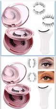 FADLASH Magnetic Eyelashes Black, 2 Pairs, Applicator Included