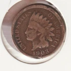 US Rare Old West 1903 Indian Head Penny Coin American Collection Shield Cent USA