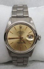 ROLEX 1500 SS OYSTER PERPETUAL DATE 34mm MEN'S WATCH IN BOX 2