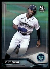 Kyle Lewis 2021 Bowman Platinum #15 Mariners MLB READ FREE SHIPPING AutographDen