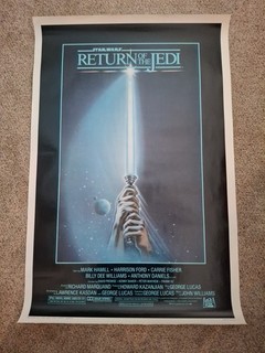 Return of the Jedi (1983) Original Theatrical Movie Poster Rolled One Sheet
