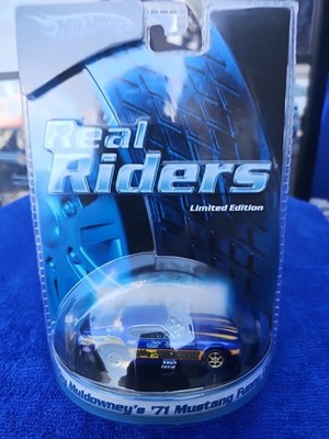 VINTAGE Hot Wheels Real Riders Shirley Muldowney's 71 Ford Mustang