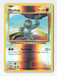 Machop 57/108 Reverse Holo XY Evolutions