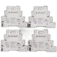 Allen-Bradley 700-HLT1Z24 Terminal Relay Block 5-Pin 6A 250V Lot of 4