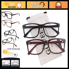 Clear Fake Glasses Non-Prescription Eyeglasses Rectangular Frame Stylish 201512