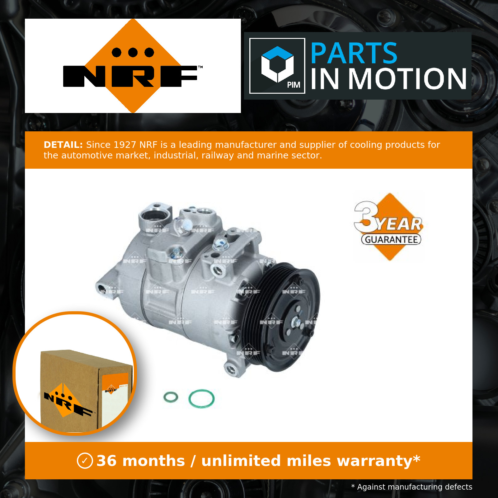 NRF 320193 Compressor, air conditioning for AUDI,PORSCHE,VW - Image 30