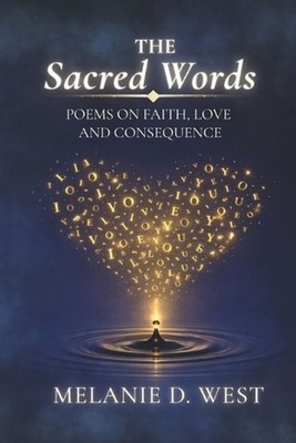 The Sacred Words: Poems on Faith, Love and Consequence by Melanie D. West Paperb