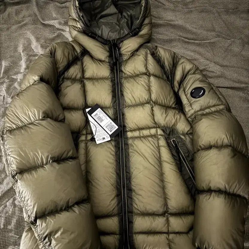 CP Company Fulgor Shell Puffer Jacket Gray XL, Pre-Owned thumbnail 3