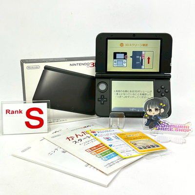 Nintendo 3DS LL XL Black Console Boxed Region Locked Japanese