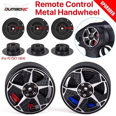 DUMBORC Handwheel Metal Transmitter Steering Wheel for DUMBORC Fernsteuerung