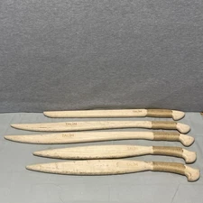 Takin Trainers Wood Training Blades Set Of 5 And Bag