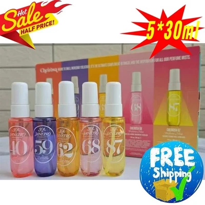 Sol de Janeiro Cheirosa Perfume Mist Set | '40 '59 '62 '68 '87 | 5x 30ml Set UK