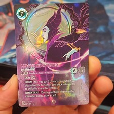 Disney Lorcana Maleficent  Diablo Evil Incarnate Foil 235/207 EN Enchanted