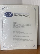 Creative Memories Collection 8x10 Ruled Scrapbook Pages Refill
