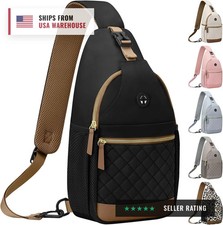 Small Crossbody Purses Bags for Women Men Travel, Chest Sling Bag Women Casual C