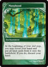 Manabond (Future Sight) - Foil NM MTG Mystery Booster 2
