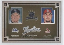 2005 Donruss Diamond Kings Timeline Larry Walker #T-25 HOF 0b9