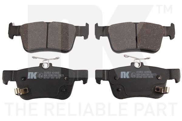 NK Bremsbelagsatz, Scheibenbremse 222653 FüR Honda-image