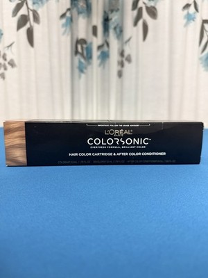 L'Oreal Colorsonic Permanent Hair Color Cartridge #7 Dark Natural Blonde Sealed