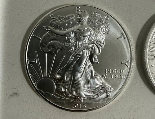 2015 American Silver Eagle BU Uncirculated 1oz .999