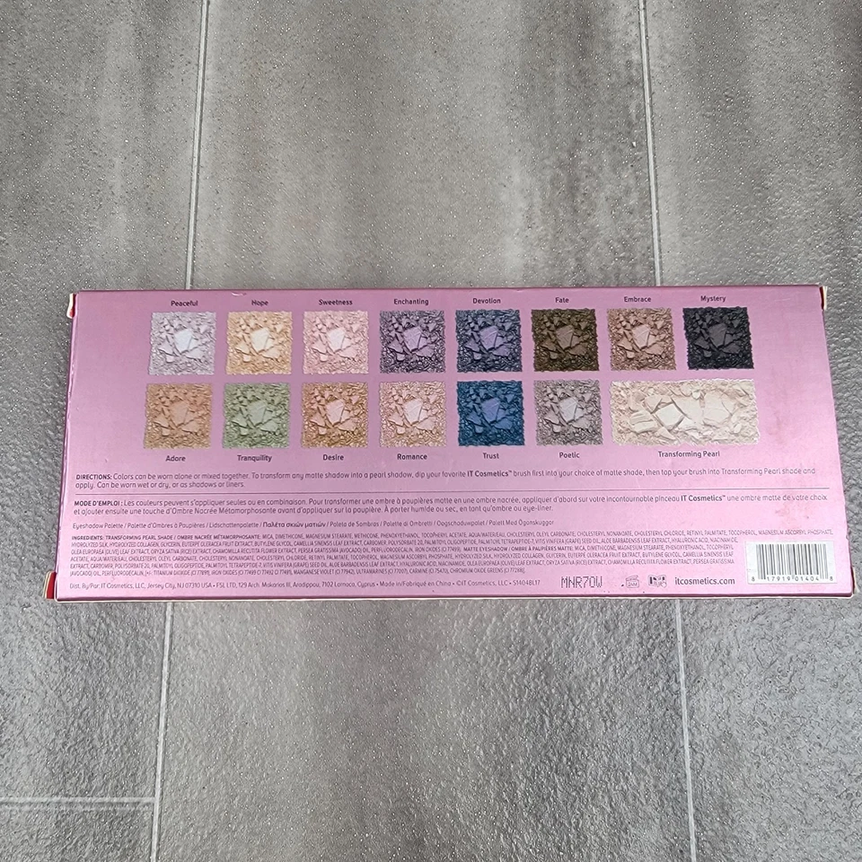 IT COSMETICS Naturally Pretty Vol.2 The Romantics! PALLET 15 SHADES NEW IN BOX - Image 2 of 4