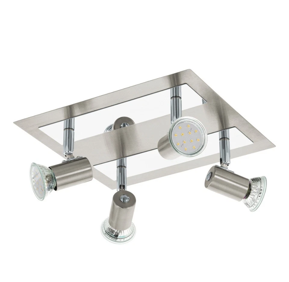 EGLO * Plafoniera mod ROTTELO * Rif 90916 * 4 Faretti Led Inclusi * Nuova - Immagine 4 di 4