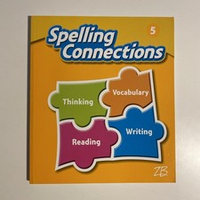 Spelling Connections 5 (Paperback) Zaner-Bloser 336 Pages Clean Pages