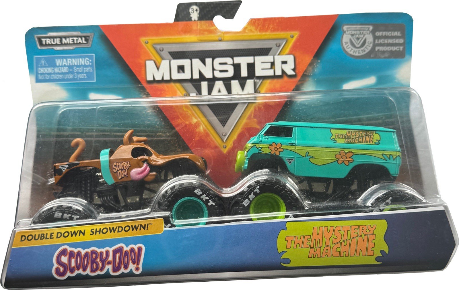 Spin Master Monster Jam Scooby Doo vs The Mystery Machine Die Cast  - 1:64 Scale