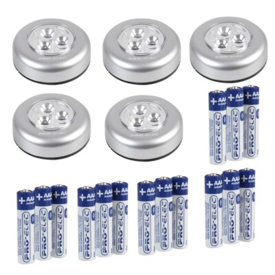 LED Touch Akku Push helles Licht selbstklebend Küchenschrank Schrankwand