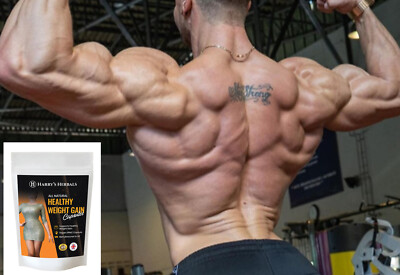 HERREN MÄNNLICH ANABOL SCHNELL MUSKELWACHSTUM GEWICHTSZUNAHME 60 PILLEN WEIGHT GAINER NEU
