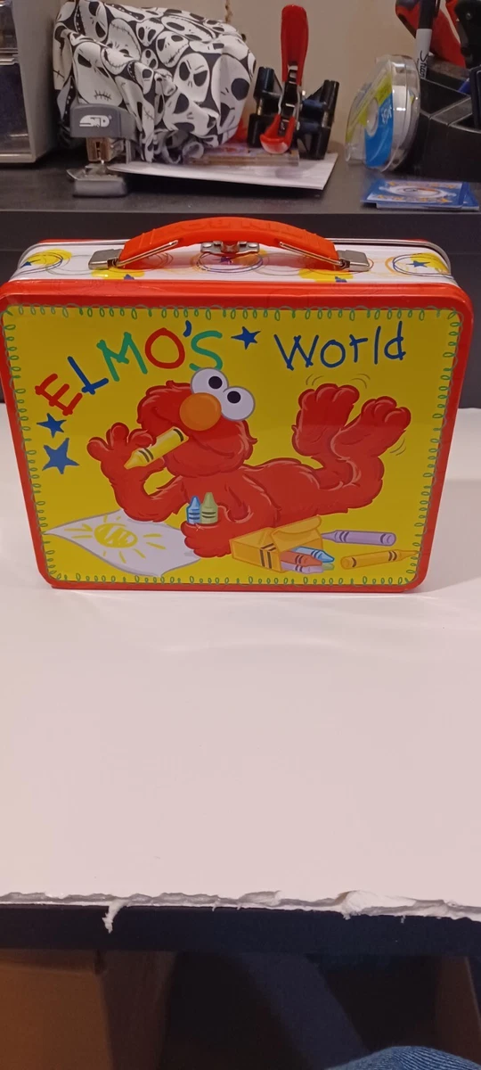 Elmo on sale tin box